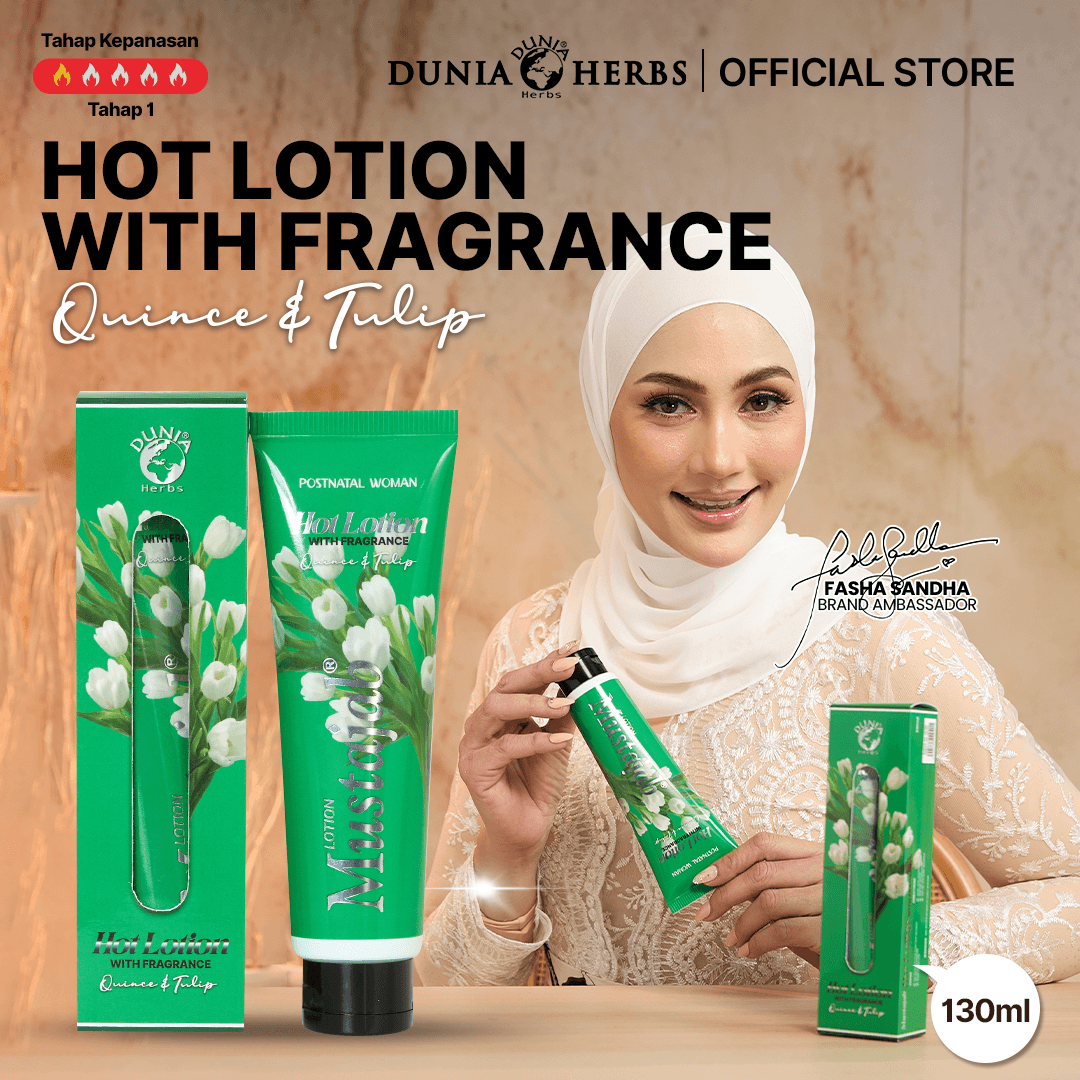 Lotion Mustajab Wangian QUINCE & TULIP